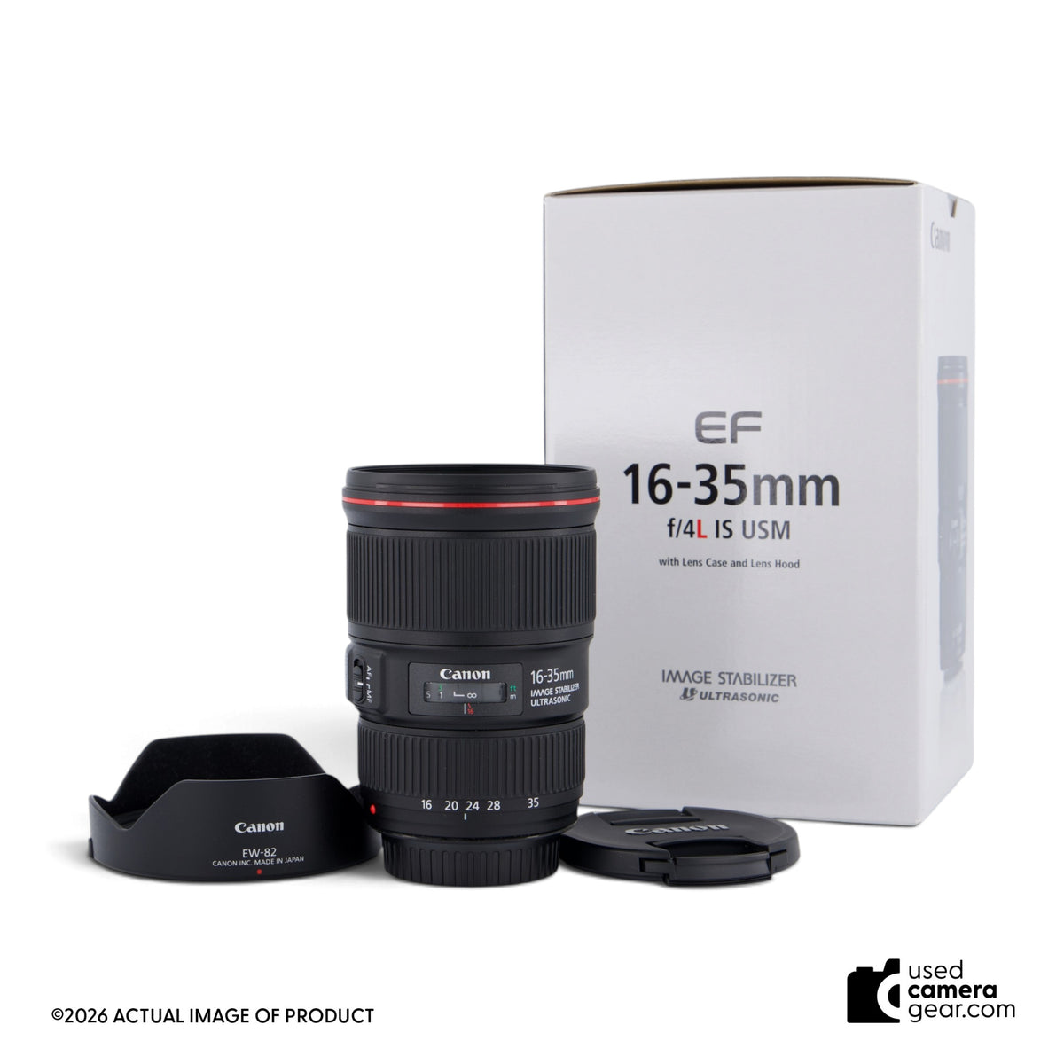 Canon EF 16-35mm f/4L IS USM Lens (#040) *USED*