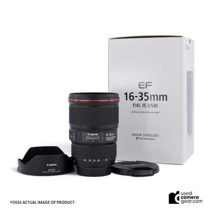 Canon EF 16-35mm f/4L IS USM Lens (#040) *USED*