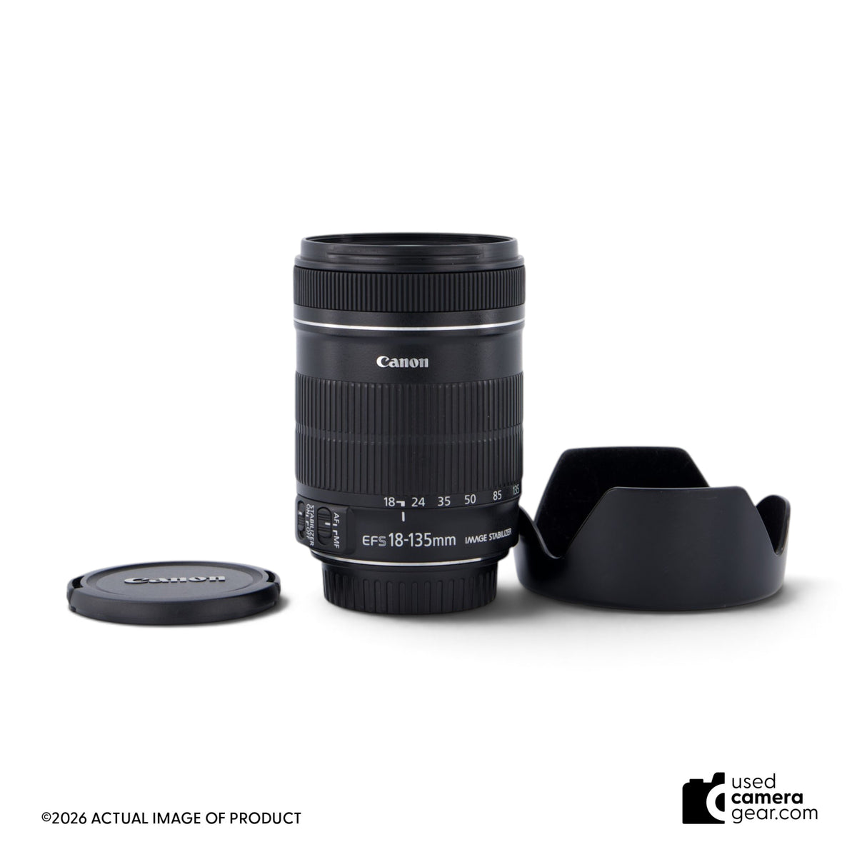 Canon EF-S 18-135mm f3.5-5.6 IS Lens (#214) *USED*