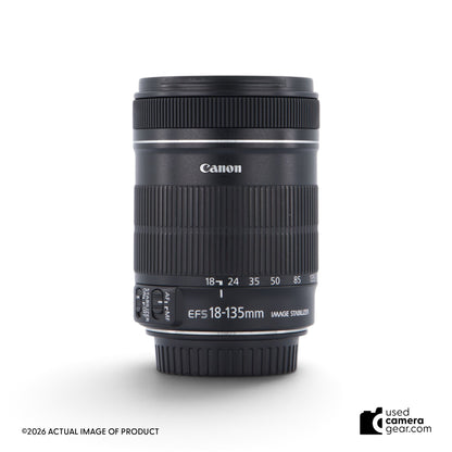 Canon EF-S 18-135mm f3.5-5.6 IS Lens (#214) *USED*