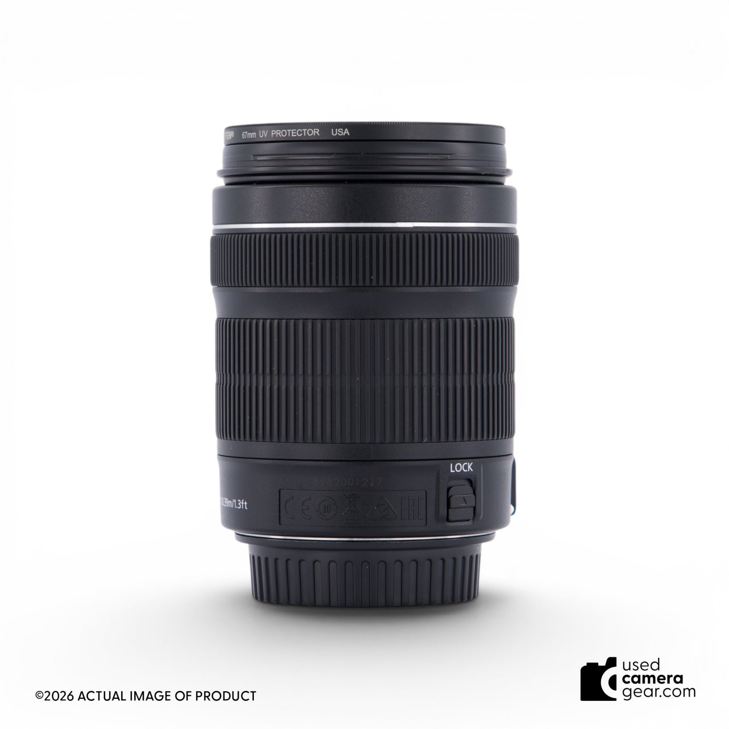 Canon EF-S 18-135mm f3.5-5.6 IS STM Lens (#277) *USED*