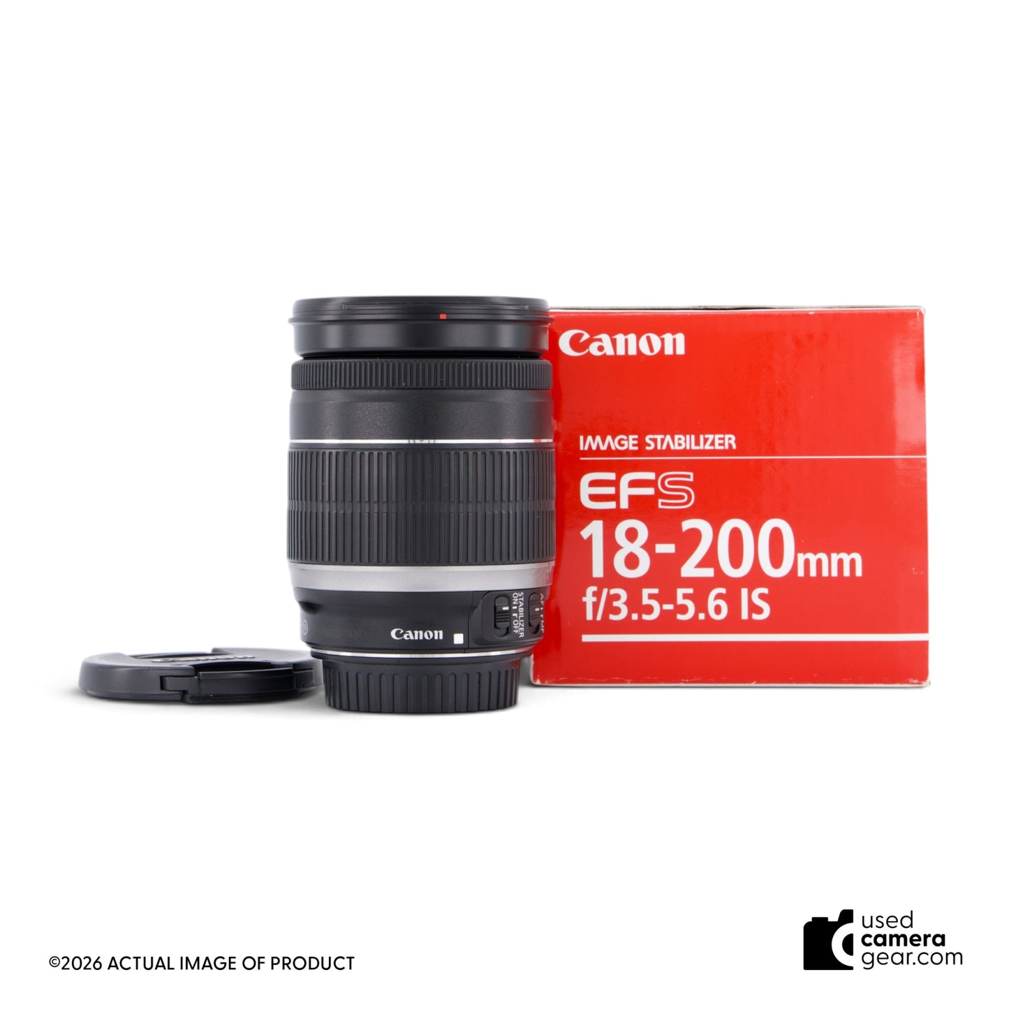 Canon EF-S 18-200mm f/3.5-5.6 IS Lens (#431) *USED*