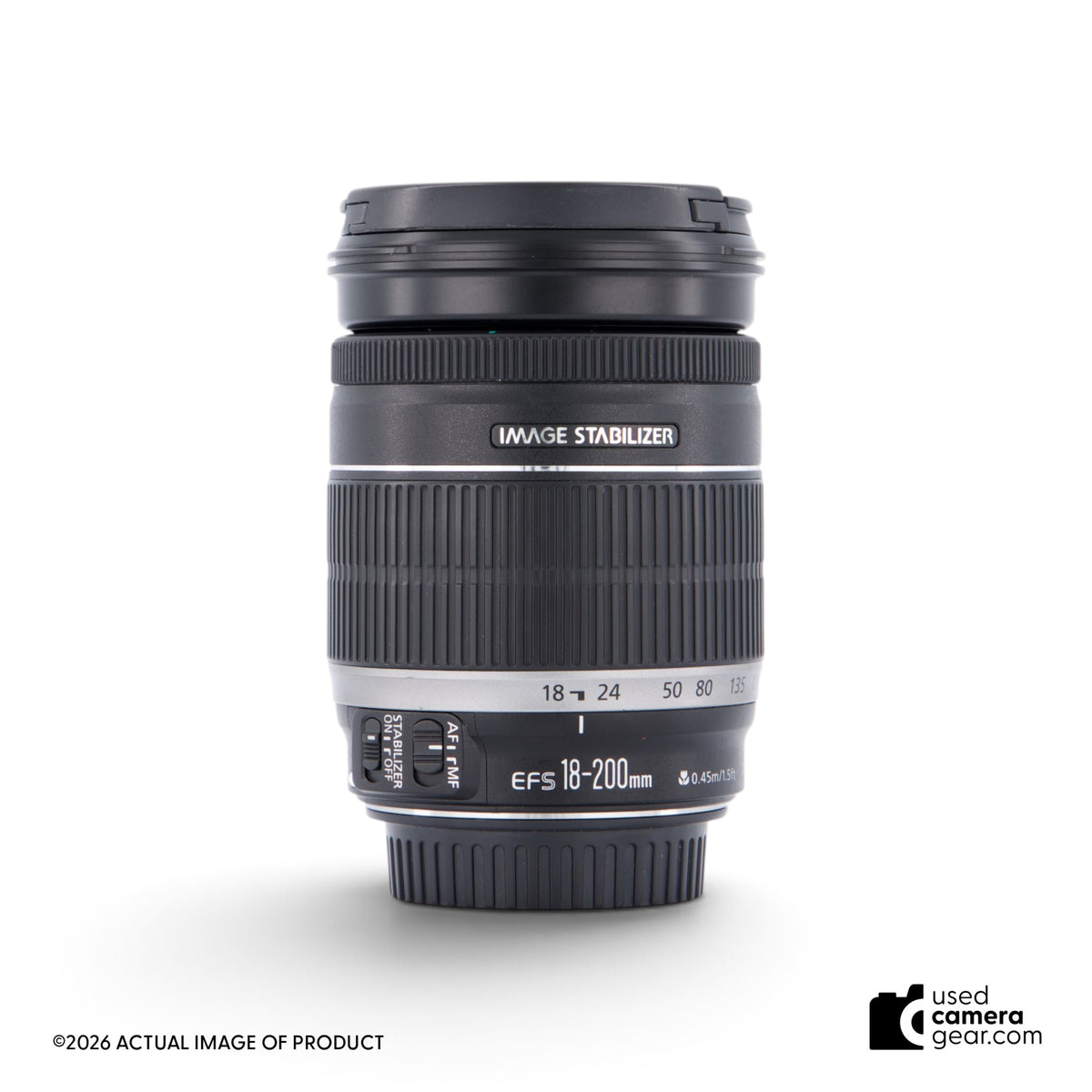 Canon EF-S 18-200mm f/3.5-5.6 IS Lens (#431) *USED*