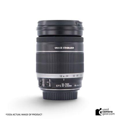 Canon EF-S 18-200mm f/3.5-5.6 IS Lens (#431) *USED*