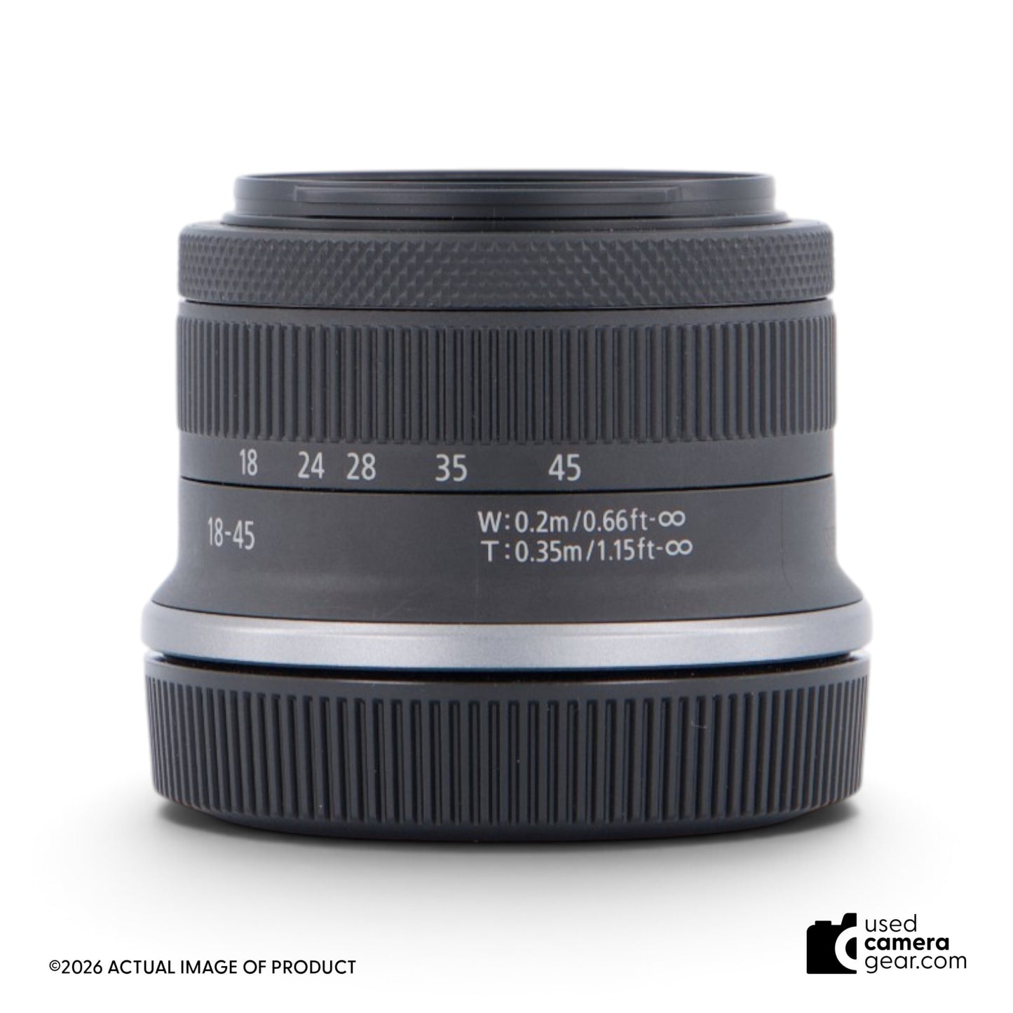 Canon RF-S 18-45mm F4.5-6.3 IS STM Lens (#970) *USED*