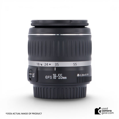 Canon EF-S 18-55mm f/3.5-5.6 II SLR Lens (#191) *USED*