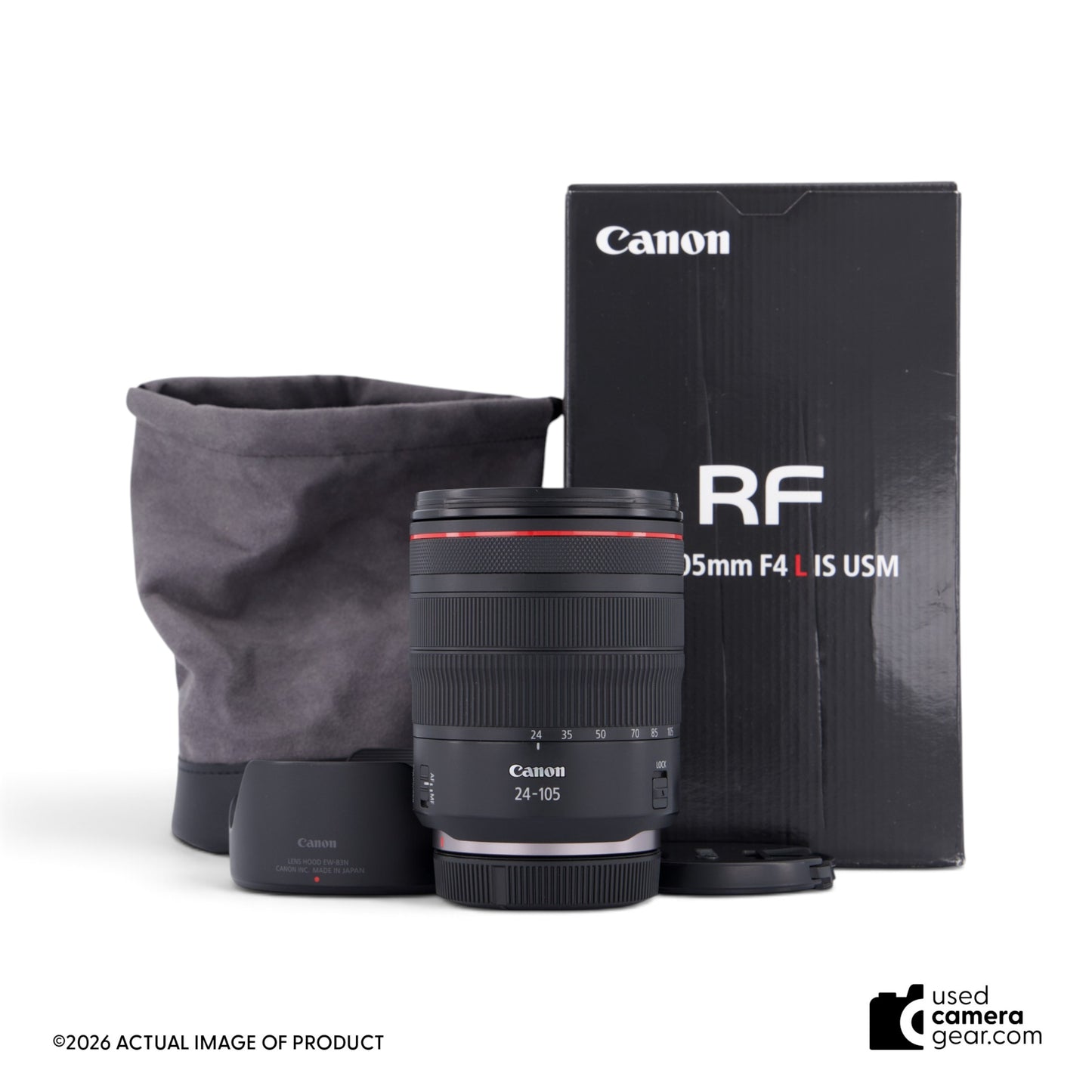 Canon RF 24-105mm F4 L IS USM Lens (#394) *USED*