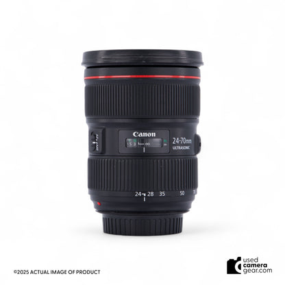Canon EF 24-70mm f2.8L II USM Lens (#385) *USED*