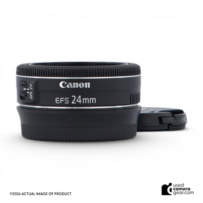 Canon EF-S 24mm f/2.8 STM Lens (#484) *USED*