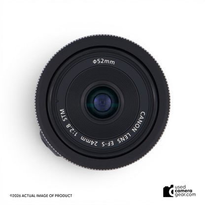Canon EF-S 24mm f/2.8 STM Lens (#484) *USED*