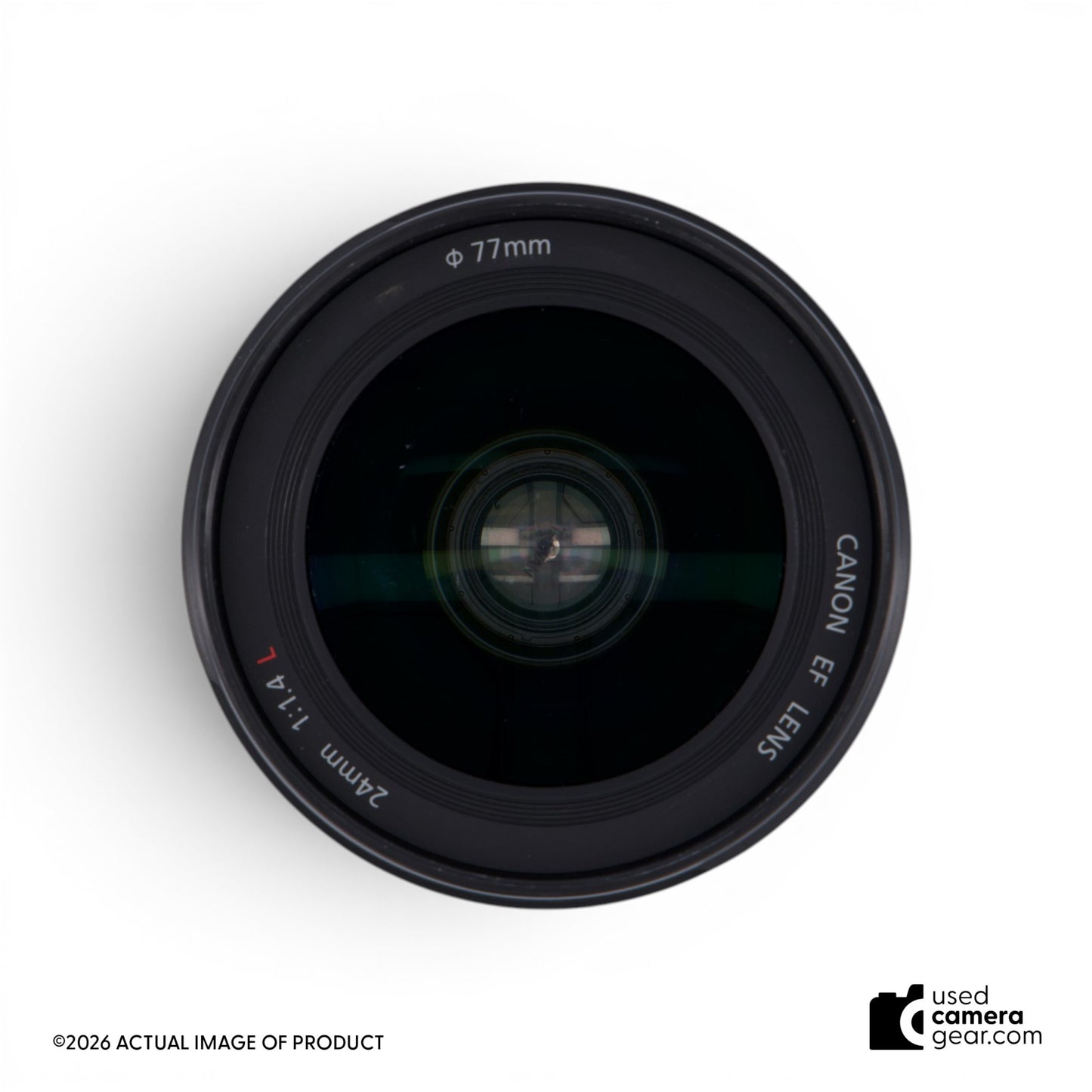 Canon EF 24mm f1.4L II USM Lens *Coating Damage* (#696) *USED*