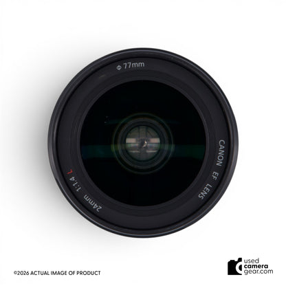 Canon EF 24mm f1.4L II USM Lens *Coating Damage* (#696) *USED*