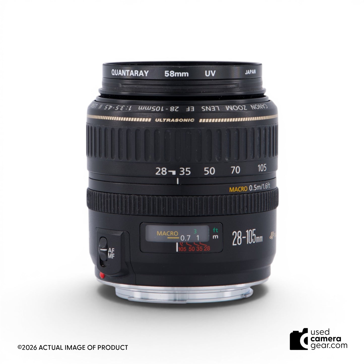 Canon EF 28-105mm f3.5-4.5 II USM Lens (#125) *USED*