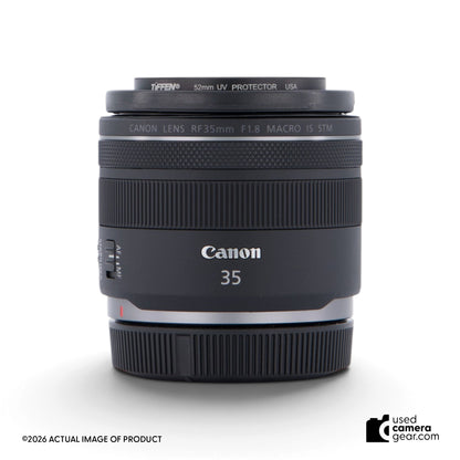 Canon RF 35mm f/1.8 IS STM Macro Lens (#534) *USED*