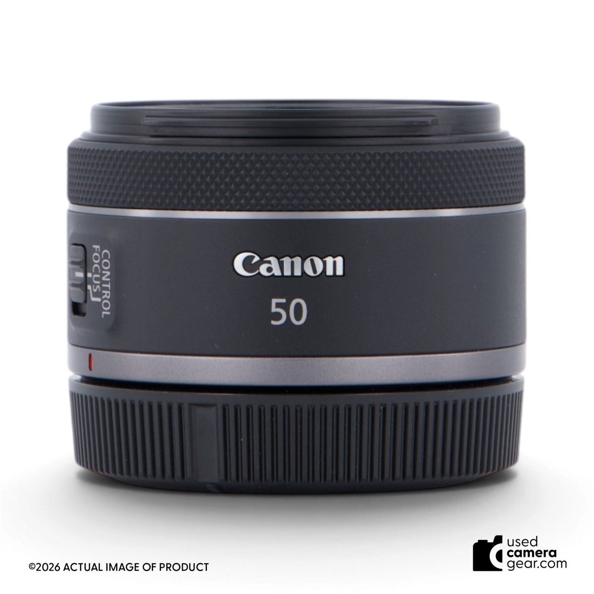 Canon RF 50mm F1.8 STM Lens w/ ES-65B Hood (#257) *USED*