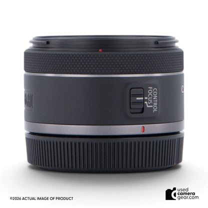 Canon RF 50mm F1.8 STM Lens w/ ES-65B Hood (#257) *USED*