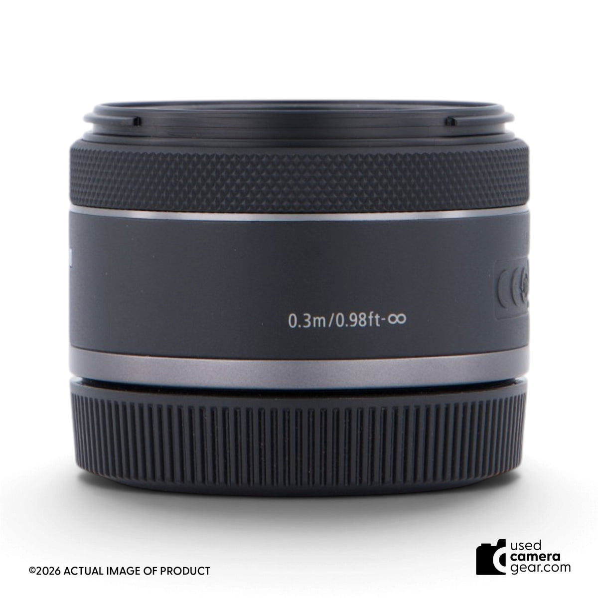 Canon RF 50mm F1.8 STM Lens w/ ES-65B Hood (#257) *USED*
