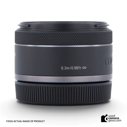 Canon RF 50mm F1.8 STM Lens w/ ES-65B Hood (#257) *USED*