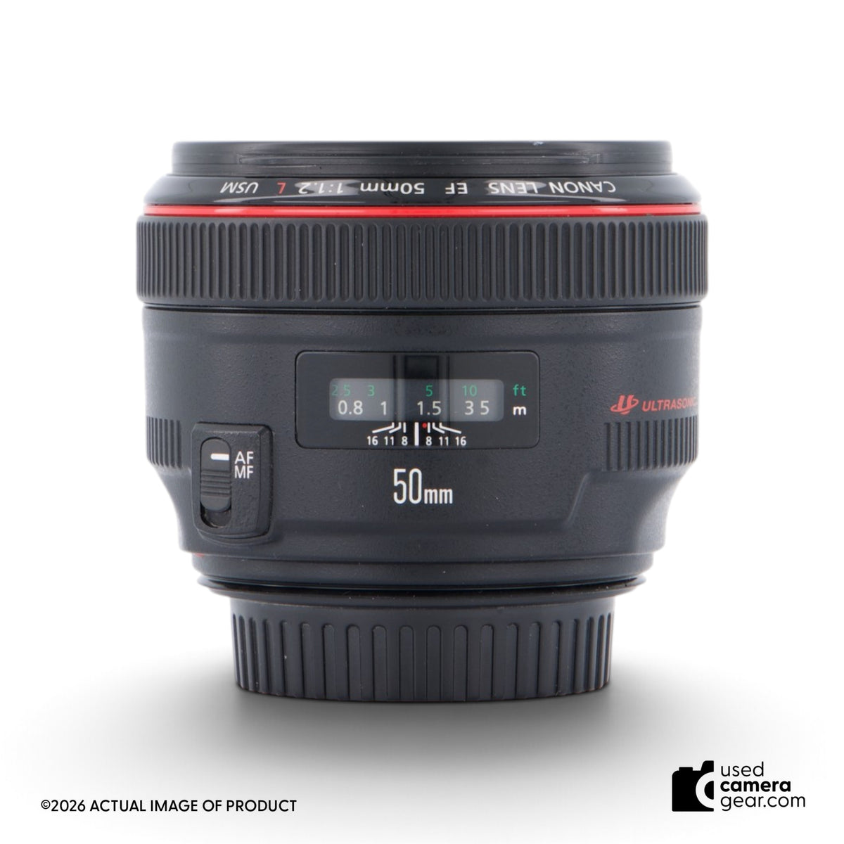Canon EF 50mm f/1.2 L USM Lens (#749) *USED*