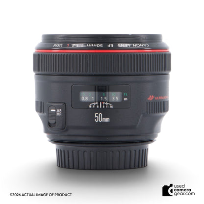 Canon EF 50mm f/1.2 L USM Lens (#749) *USED*