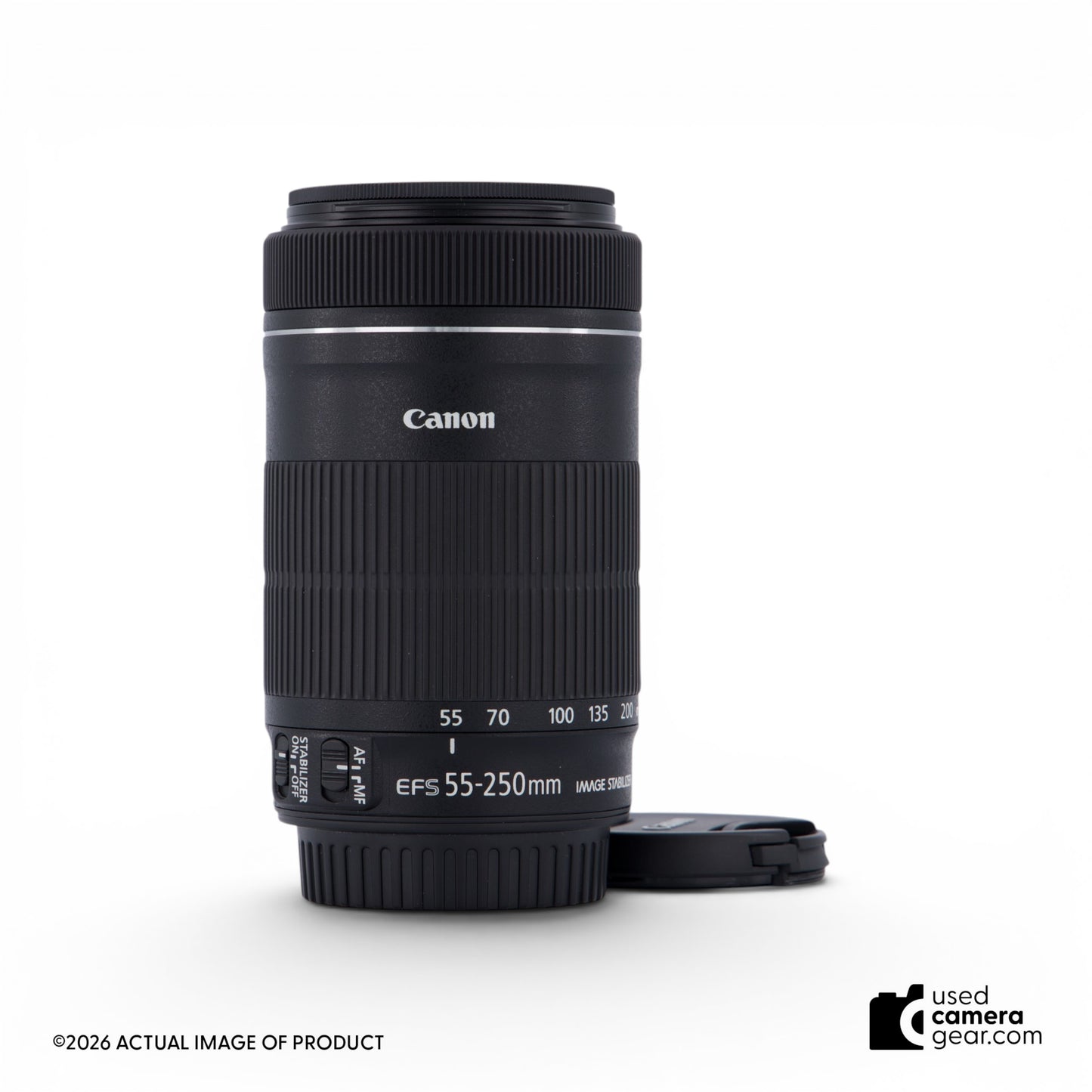 Canon EF-S 55-250mm f/4-5.6 IS STM Telephoto Zoom Lens (#019) *USED*