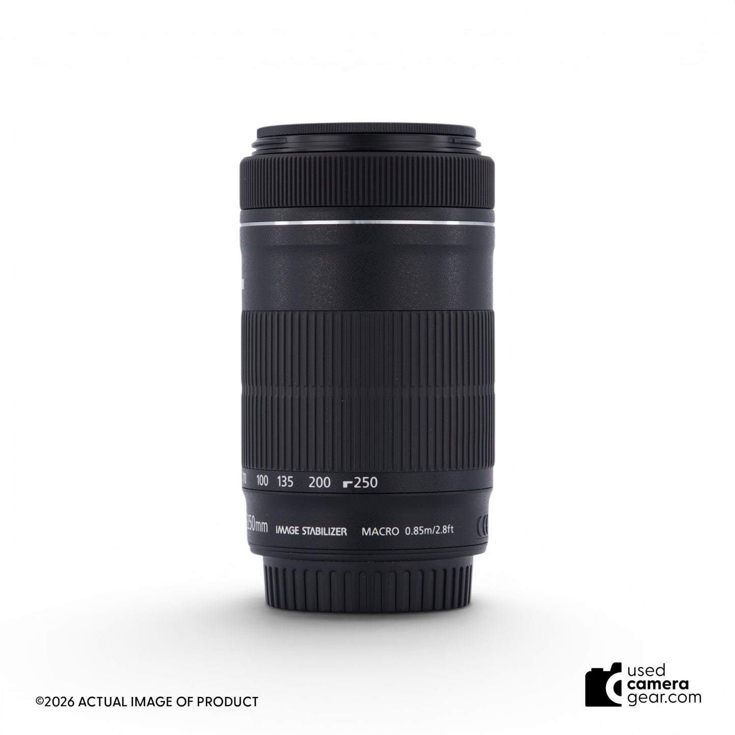 Canon EF-S 55-250mm f/4-5.6 IS STM Telephoto Zoom Lens (#019) *USED*
