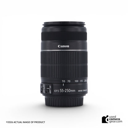 Canon EF-S 55-250mm f/4-5.6 IS II Lens (#273) *USED*