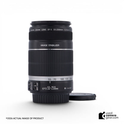 Canon EF-S 55-250mm f/4-5.6 IS Lens (#367) *USED*