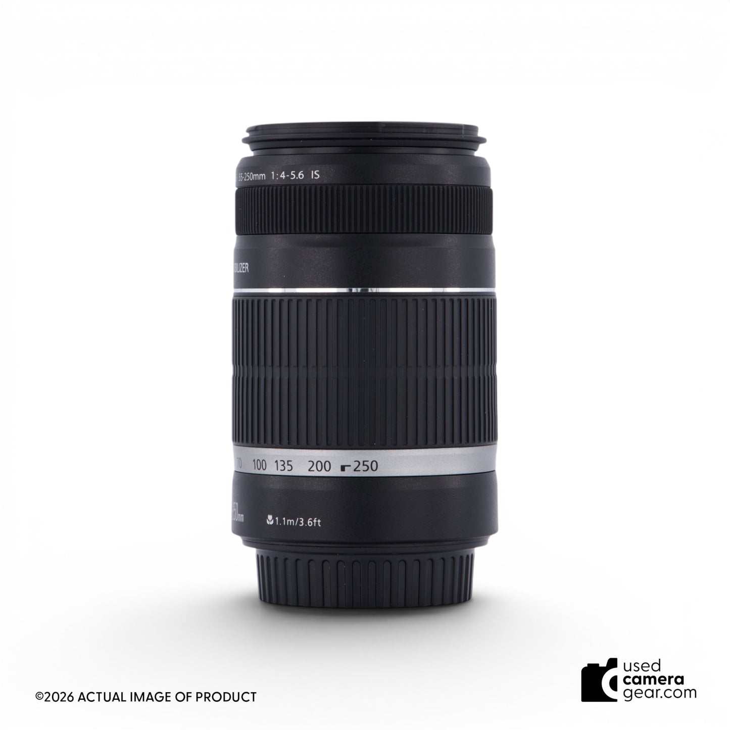 Canon EF-S 55-250mm f/4-5.6 IS Lens (#367) *USED*