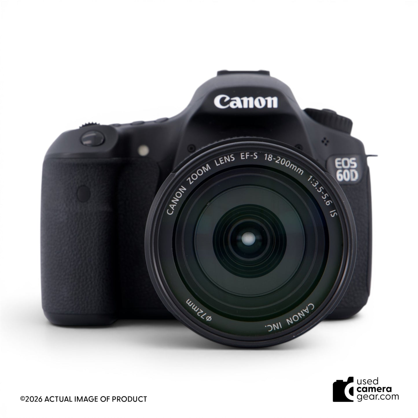 Canon EOS 60D DSLR Body with EF-S 18-200mm f/3.5-5.6 IS Lens (#246) *USED*