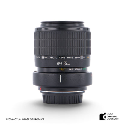 Canon Macro Photo MP-E 65mm f/2.8 1-5x Macro Lens (#352) *USED*