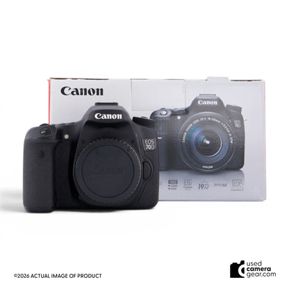 Canon EOS 70D DSLR Camera (Body Only) (#818) *USED*