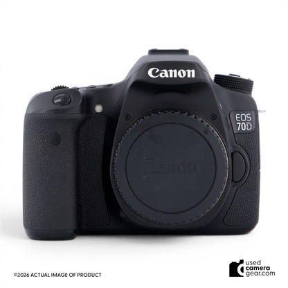 Canon EOS 70D DSLR Camera (Body Only) (#818) *USED*