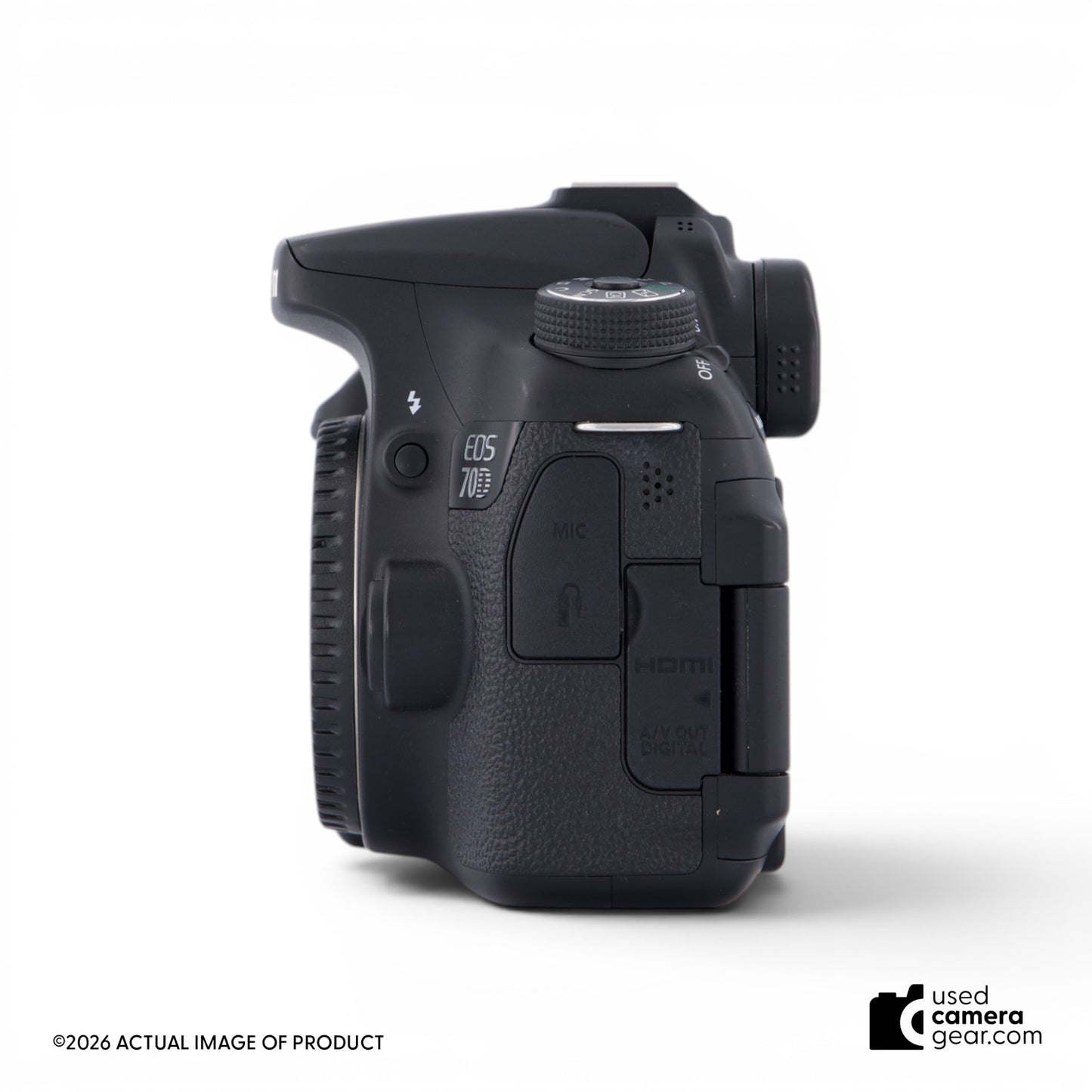 Canon EOS 70D DSLR Camera (Body Only) (#862) *USED*