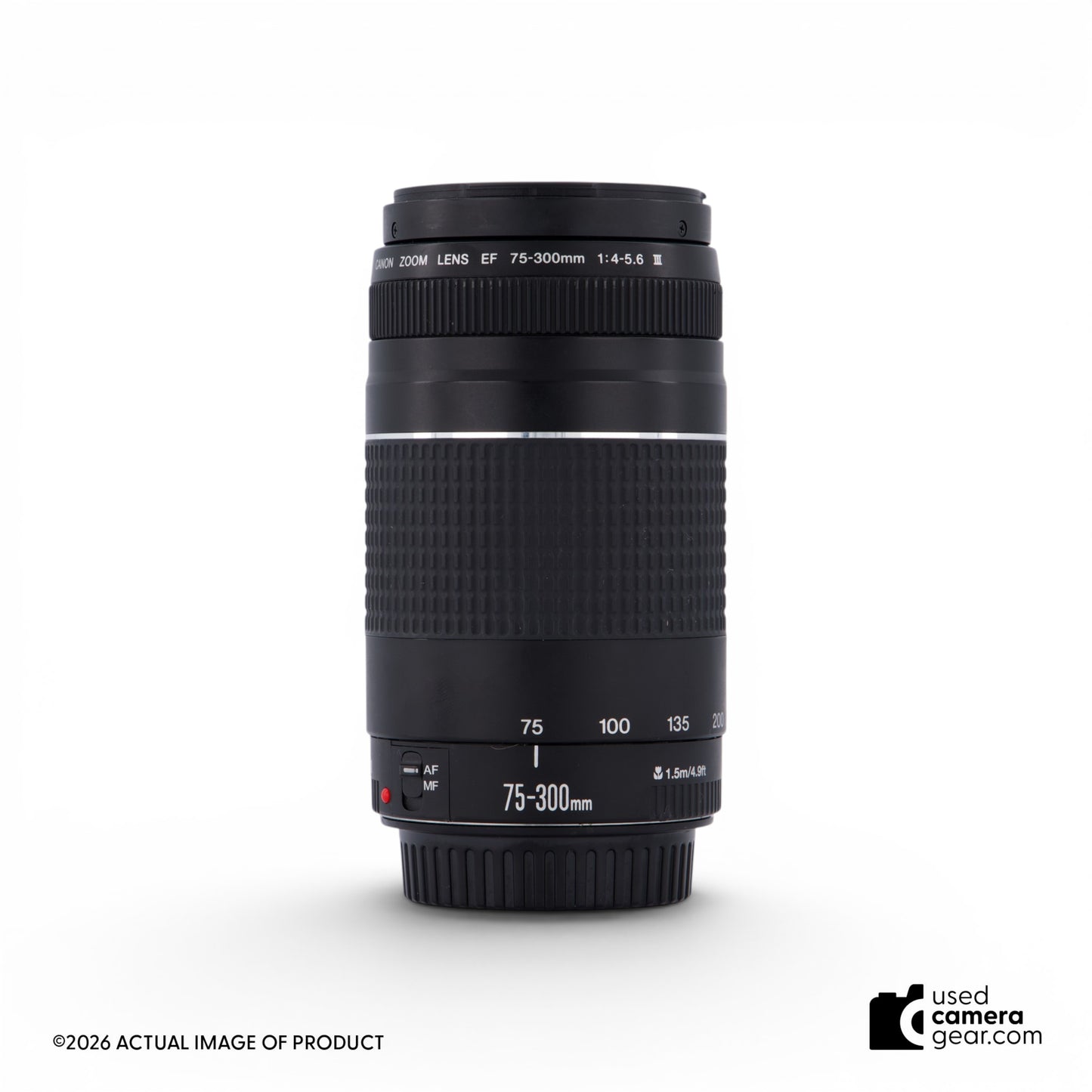 Canon EF 75-300mm f4.0-5.6 III Lens (#023) *USED*