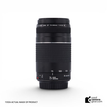 Canon EF 75-300mm f4.0-5.6 III Lens (#023) *USED*