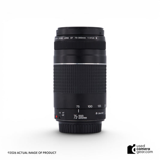 Canon EF 75-300mm f4.0-5.6 III Lens (#023) *USED*