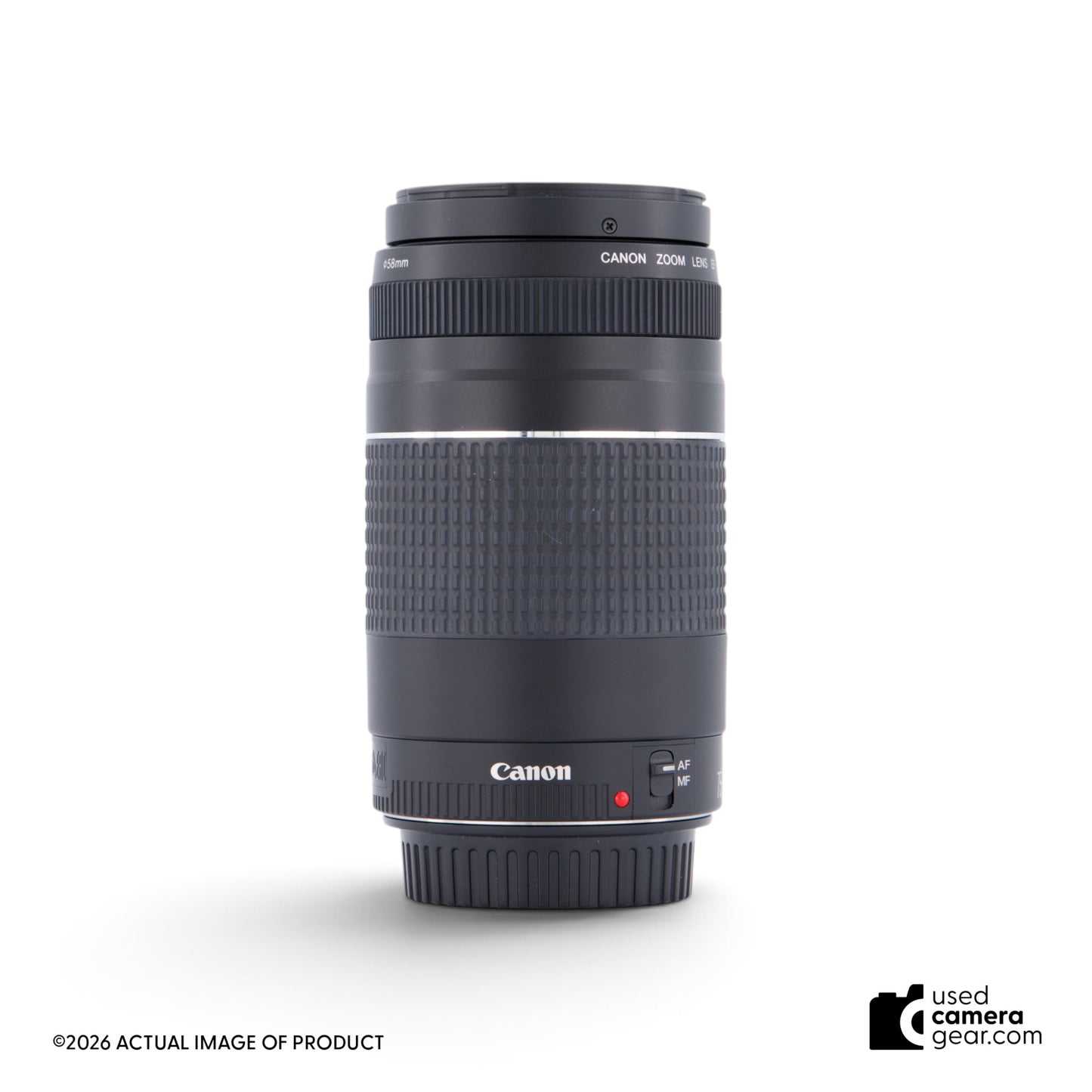 Canon EF 75-300mm f/4-5.6 III Lens (#639) *USED*