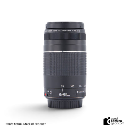Canon EF 75-300mm f/4-5.6 III Lens (#639) *USED*