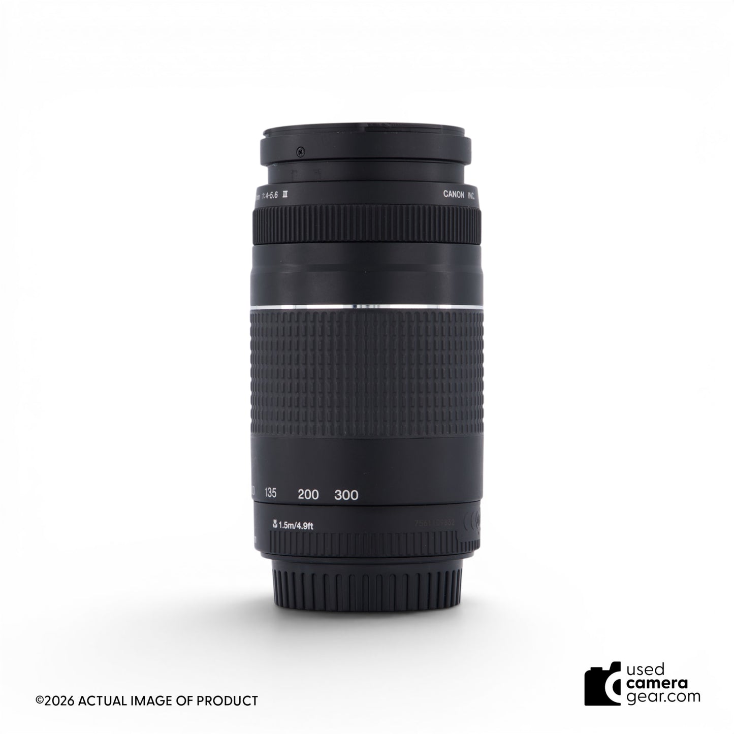 Canon EF 75-300mm f/4-5.6 III AF Lens (#832) *USED*