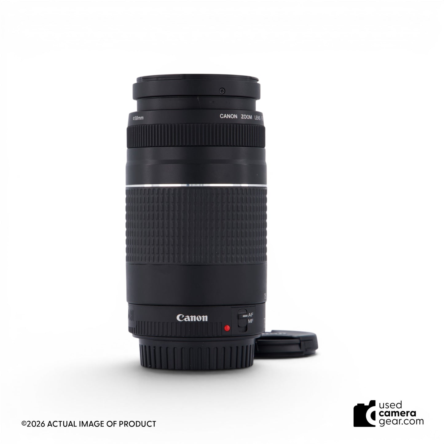 Canon EF 75-300mm f/4-5.6 III AF Lens (#832) *USED*