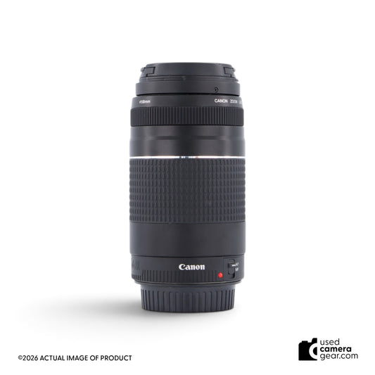 Canon EF 75-300mm f/4-5.6 III Lens (#165) *USED*