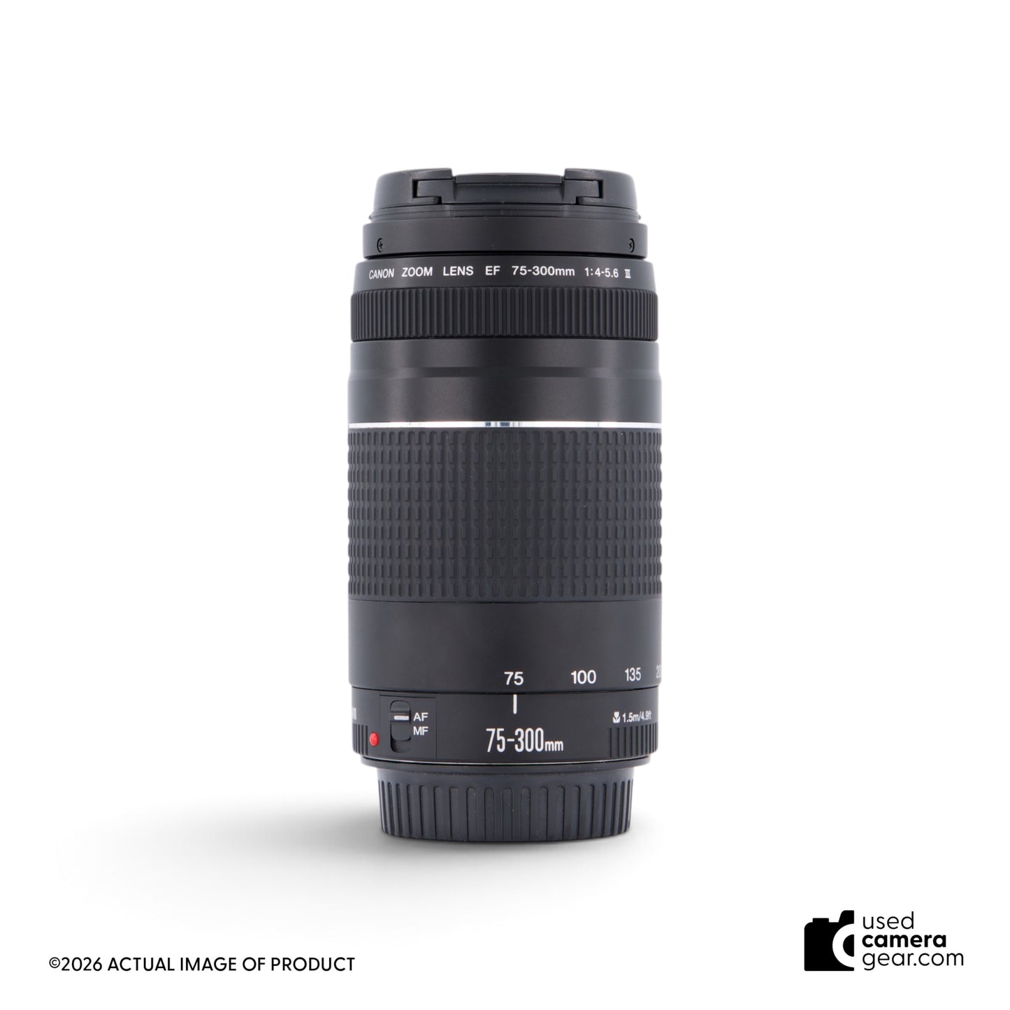 Canon EF 75-300mm f/4-5.6 III Lens (#165) *USED*