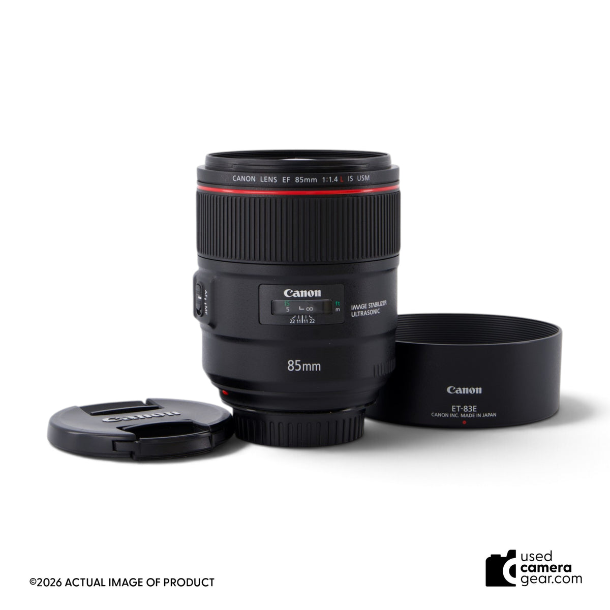 Canon EF 85mm f1.4L IS USM Lens (#539) *USED*
