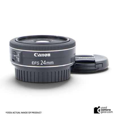 Canon EF-S 24mm f/2.8 STM Lens (#979) *USED*