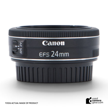 Canon EF-S 24mm f/2.8 STM Lens (#979) *USED*