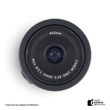 Canon EF-S 24mm f/2.8 STM Lens (#979) *USED*