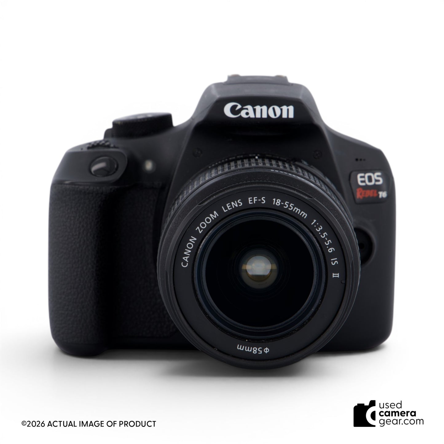 Canon EOS Rebel T6 18-55mm IS II Kit (#478) *USED*