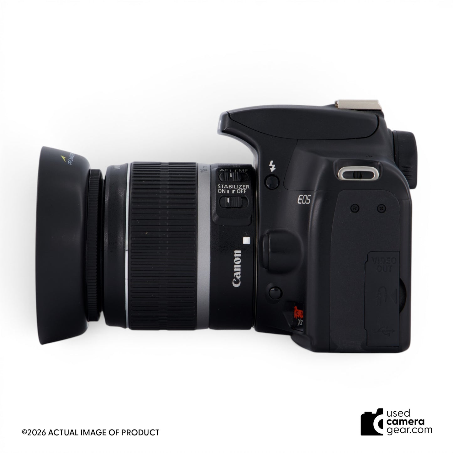 Canon Digital Rebel XS DSLR Camera w/ 18-55mm IS Kit (#879) *USED*