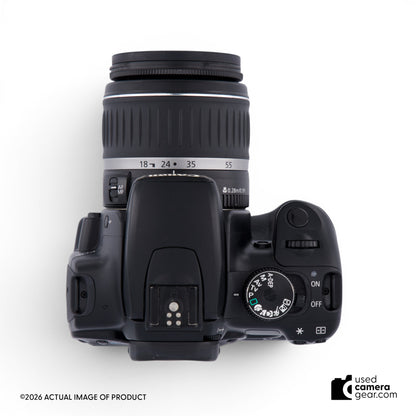 Canon EOS Rebel XTi w/18-55mm f/3.5-5.6 II Lens (#868) *USED*